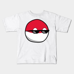 Polandball Countryballs Kids T-Shirt